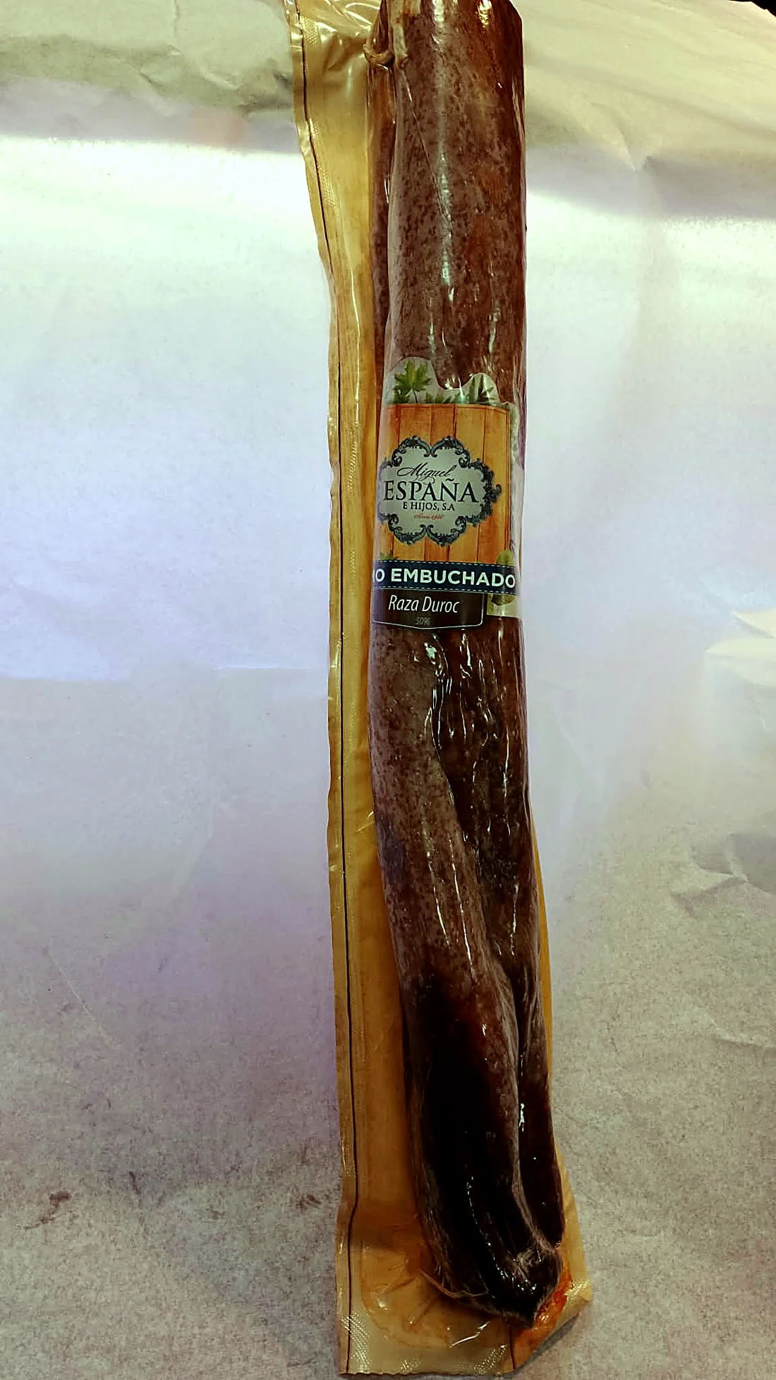 Lomo embuchado de raza Duroc 1